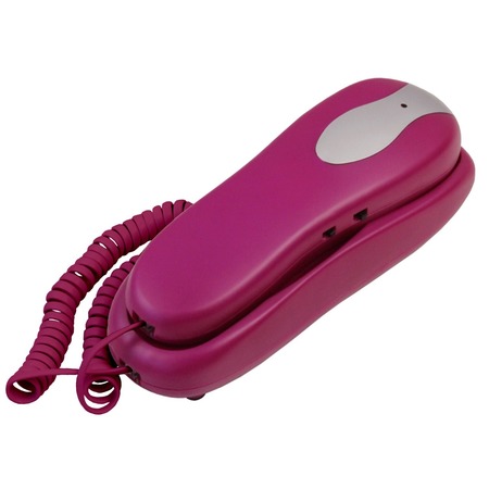 Blue Donuts Slimline Purple Colored Phone For Wall Or Desk With Memory BD3473634